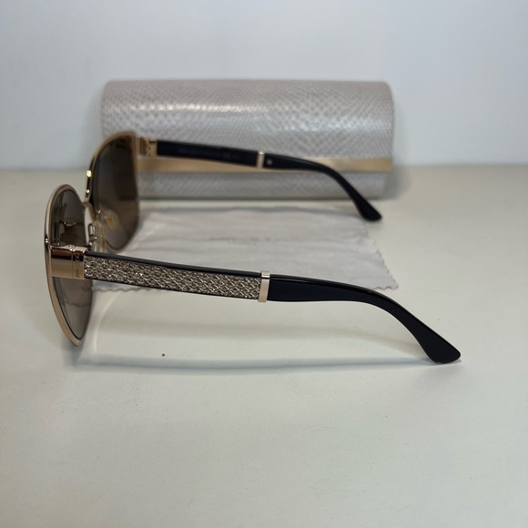 Jimmy Choo Cat Eye Glamour Sunglasses - Picture 4 of 11